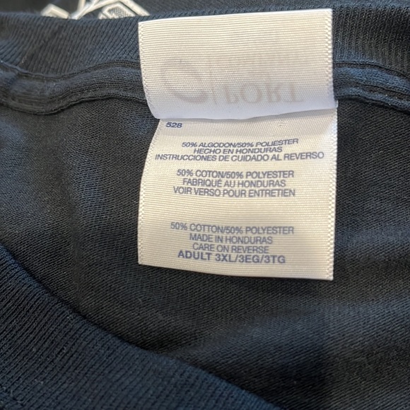 Tim Duncan #21 San Antonio Spurs G.O.A.T. Double Sided Graphics Black 3X T-Shirt - Picture 8 of 8